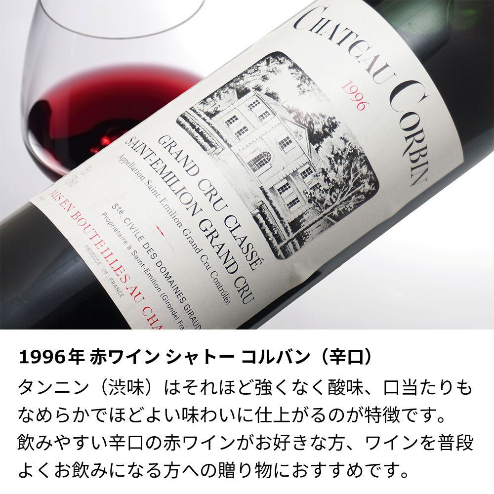 1996年 生まれ年ワイン グラスのセット 名前入り彫刻のお酒 平成8年