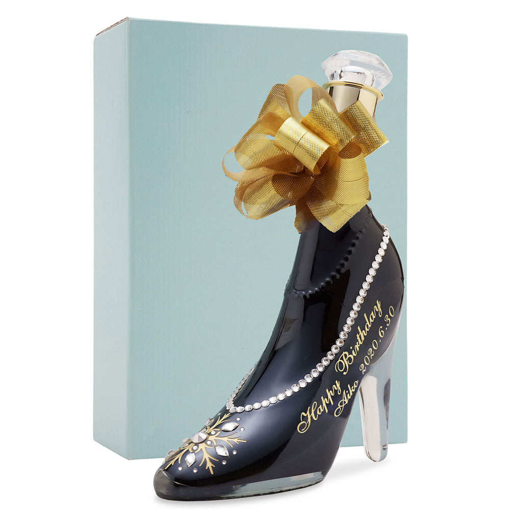 雪の結晶 シンデレラのお酒 名前入りガラスの靴 リキュール/カクテル