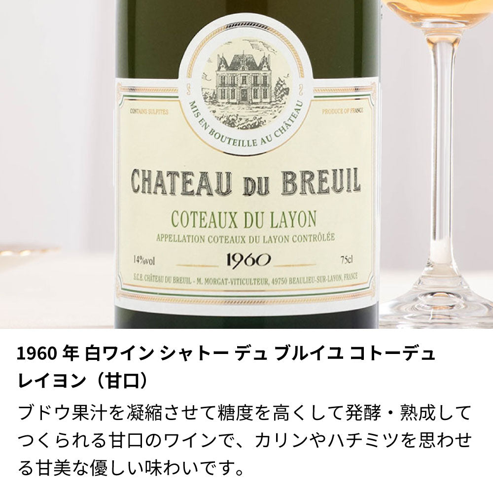 1960年 生まれ年ワイン 名前入り彫刻のお酒【木箱入】昭和35年