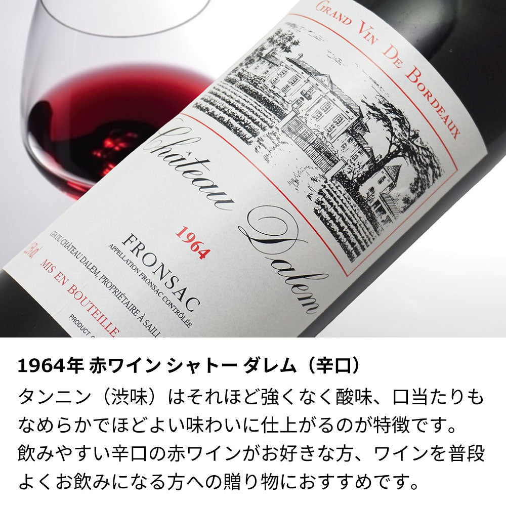 60歳 還暦祝い 1964年 生まれ年ワイン 名前入り彫刻のお酒【木箱入】昭和39年