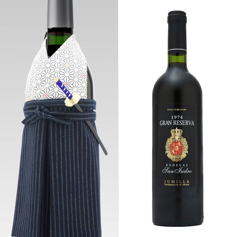 1974年 生まれ年ワイン 着物付 侍 昭和49年