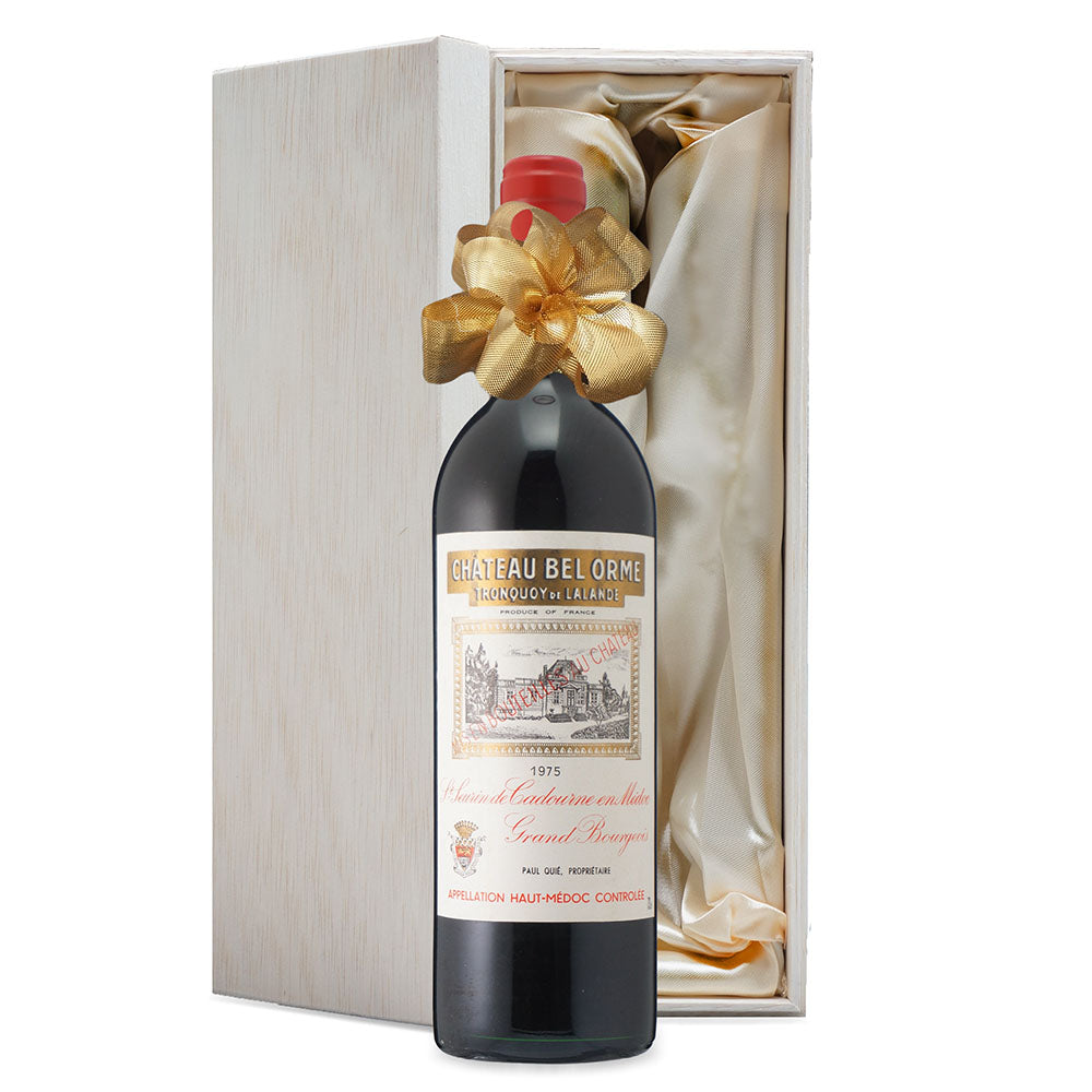 1975年 生まれ年ワイン 【当日発送】彫刻なし 木箱入 昭和50年