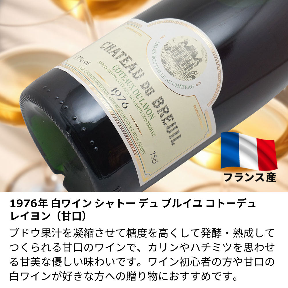 1976年 生まれ年ワイン 名前入り彫刻のお酒【木箱入】昭和51年