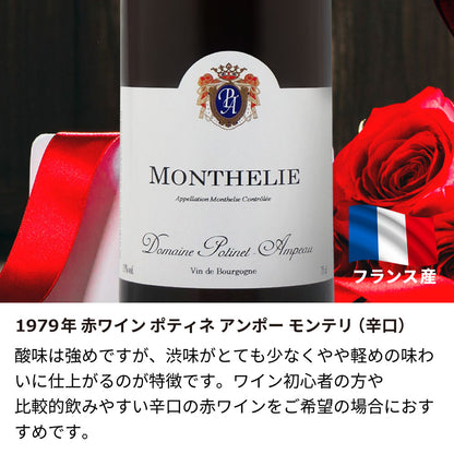 1979年 生まれ年ワイン グラスのセット 名前入り彫刻のお酒 昭和54年