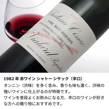 1982年 生まれ年ワイン ペアグラスのセット 名前入り彫刻のお酒 昭和57年