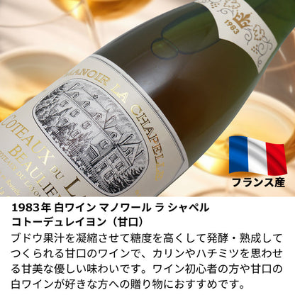1983年 生まれ年ワイン 【当日発送】彫刻なし 木箱入 昭和58年