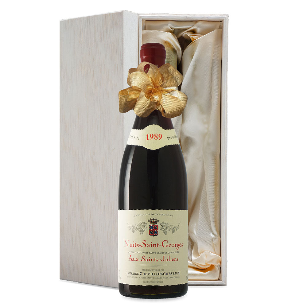 ワイン　CHIANTI 1989年　750ml 未開封 1989年 生まれ年ワイン 【当日発送】彫刻なし 木箱入 昭和64年