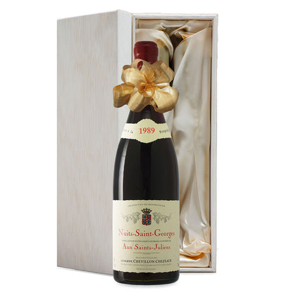 1989年 生まれ年ワイン 【当日発送】彫刻なし 木箱入 昭和64年/平成元年