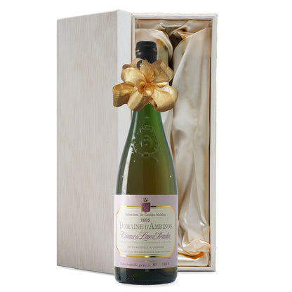 1995年(当たり年) 生まれ年ワイン 【当日発送】彫刻なし 木箱入 平成7年