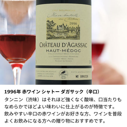 1996年 生まれ年ワイン グラスのセット 名前入り彫刻のお酒 平成8年