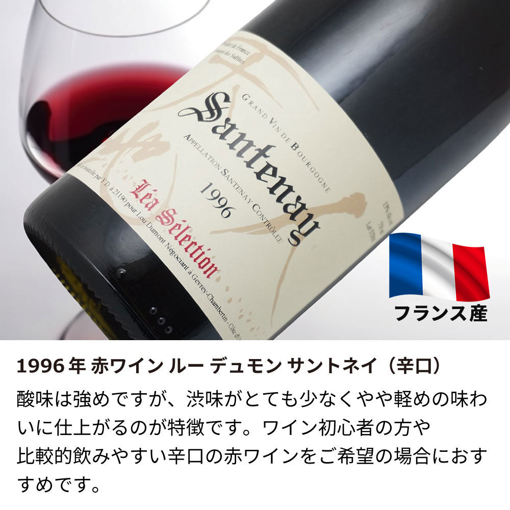 1996年 生まれ年ワイン 名前入り彫刻のお酒【木箱入】平成8年