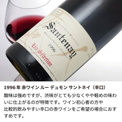 1996年 結婚記念年 / 誕生日 生まれ年ワイン 名前 似顔絵の彫刻 木箱入 平成8年