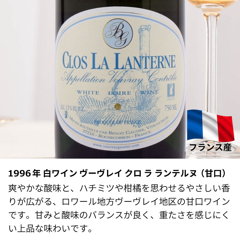 1996年 生まれ年ワイン グラスのセット 名前入り彫刻のお酒 平成8年