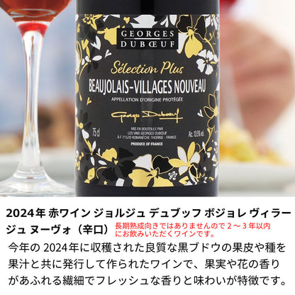 《11/29以降のお届け》2024年 生まれ年ワイン ボジョレーヌーボー グラスセット 名前入り彫刻のお酒 令和6年