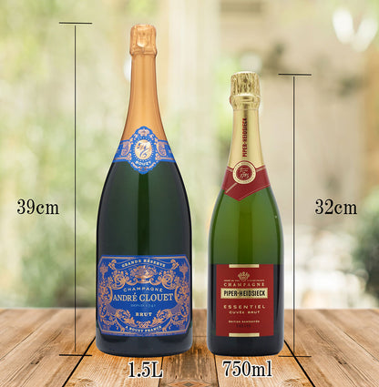 名前入り彫刻 シャンパン／スパークリングワイン 1500ml 木箱入