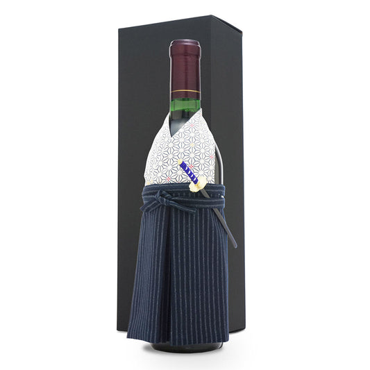 2003年 生まれ年ワイン 名前入り彫刻のお酒 着物付 侍 平成15年